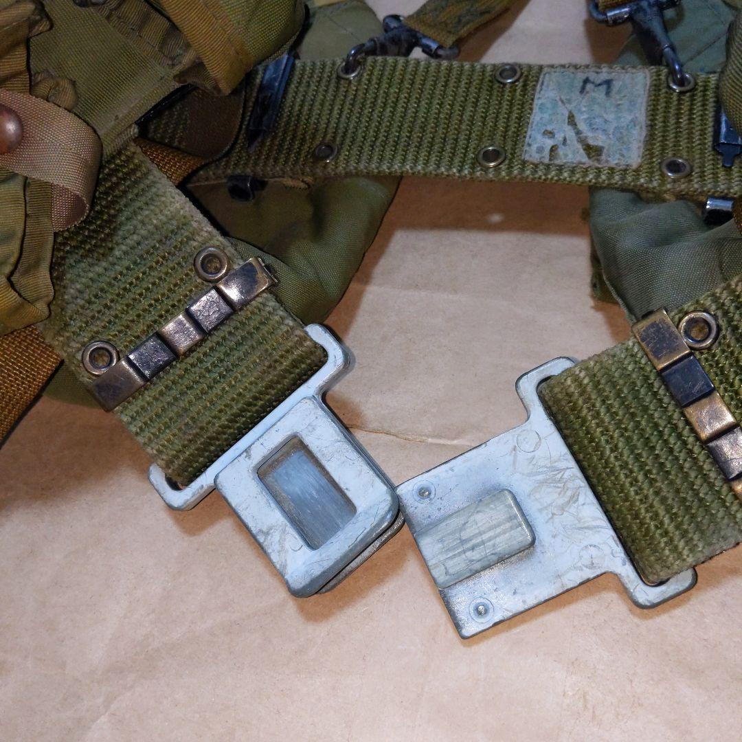 アメリカ軍ALICE装備 LC−1/−2ベルト/サスペンダー/ポーチ 実物中古品