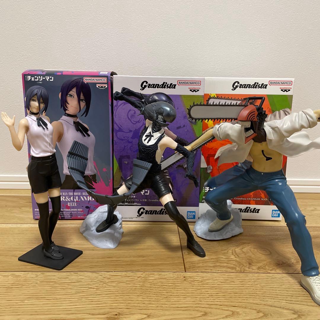 チェンソーマン　レゼ　ボム　フィギュア　3点セット Amazon | 劇場版『チェンソーマン レゼ篇』 Grandista-BOMB 約20