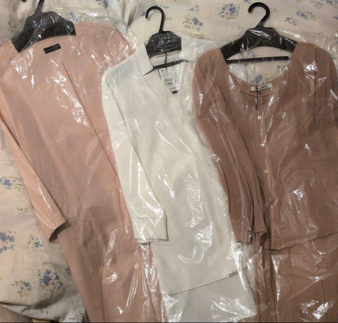 ヤマダヤ　福袋３点セット　コート　ブラウス２枚　合計50800円