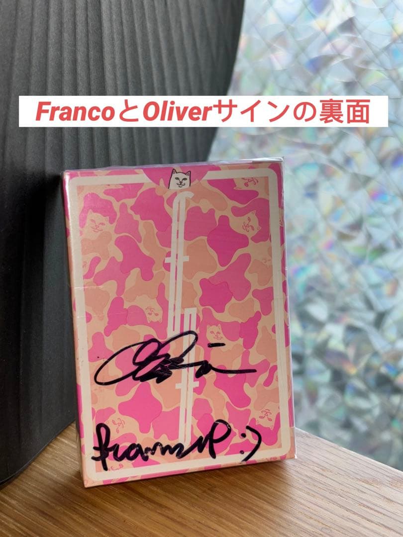 Zach3人直筆サインレアトランプRipndip Fontaine - メルカリ