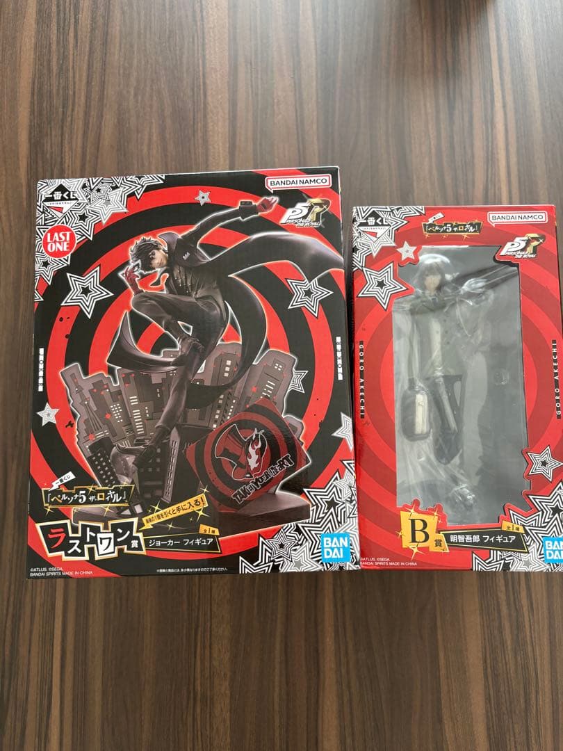 新品 一番くじ ペルソナ ラストワン賞 ジョーカー フィギュア B賞 明智