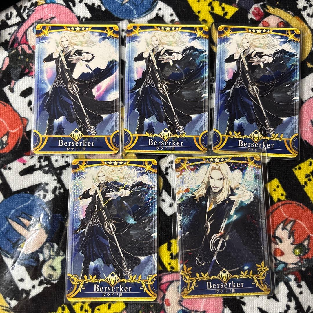 fgoアーケード　ヴラド三世　フェイタル FGOアーケード ヴラド三世 聖杯カード 100 120 フェイタルfgoac - メルカリ