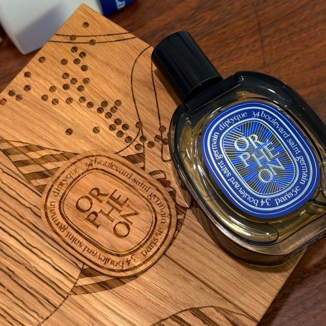 新品 Diptyque Orphéon 限定版 木箱　75ml オルフェオン