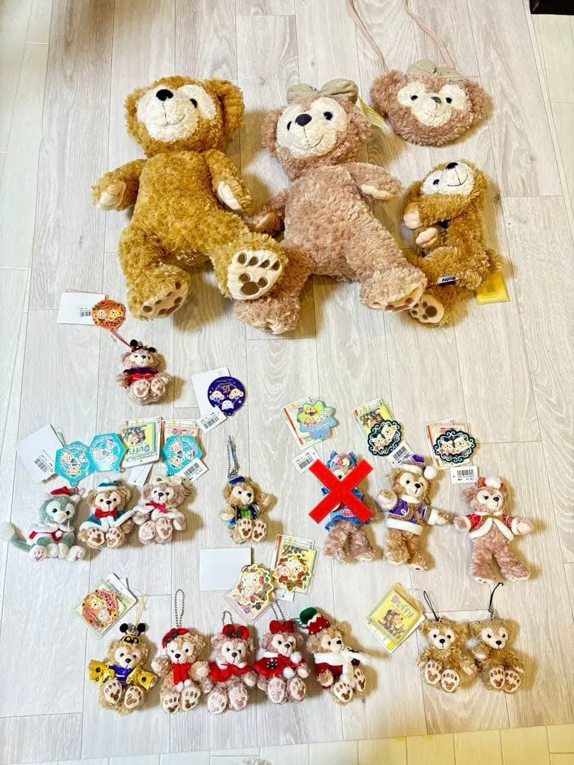 激レア ダッフィーとフレンズ ぬいぐるみセット