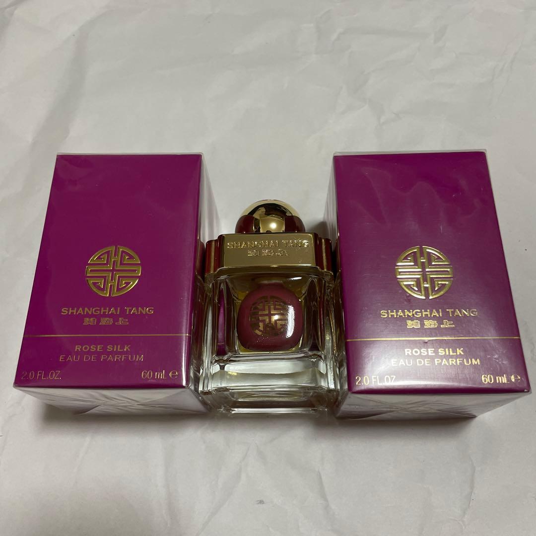 新品ShanghaiTang ROSE SILK PARFUM 60ml×2