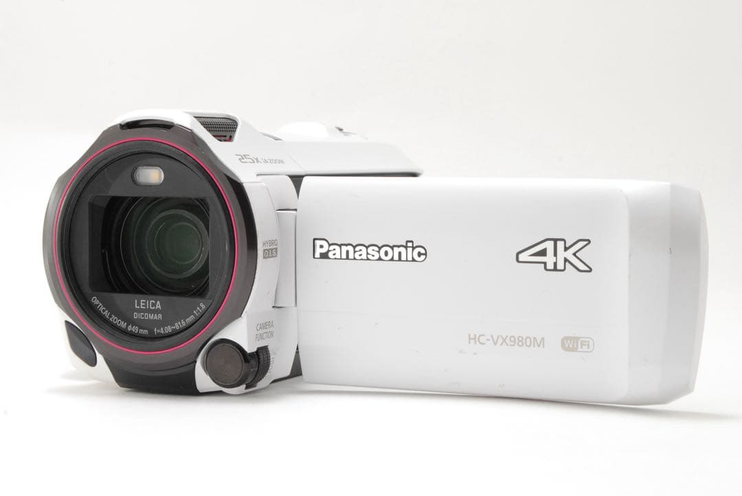 ✨極美品✨パナソニック HC-VX980M❤️驚きの高画質4K撮影♪ Amazon.co.jp: パナソニック デジタル4Kビデオカメラ VX980M 64GB あと