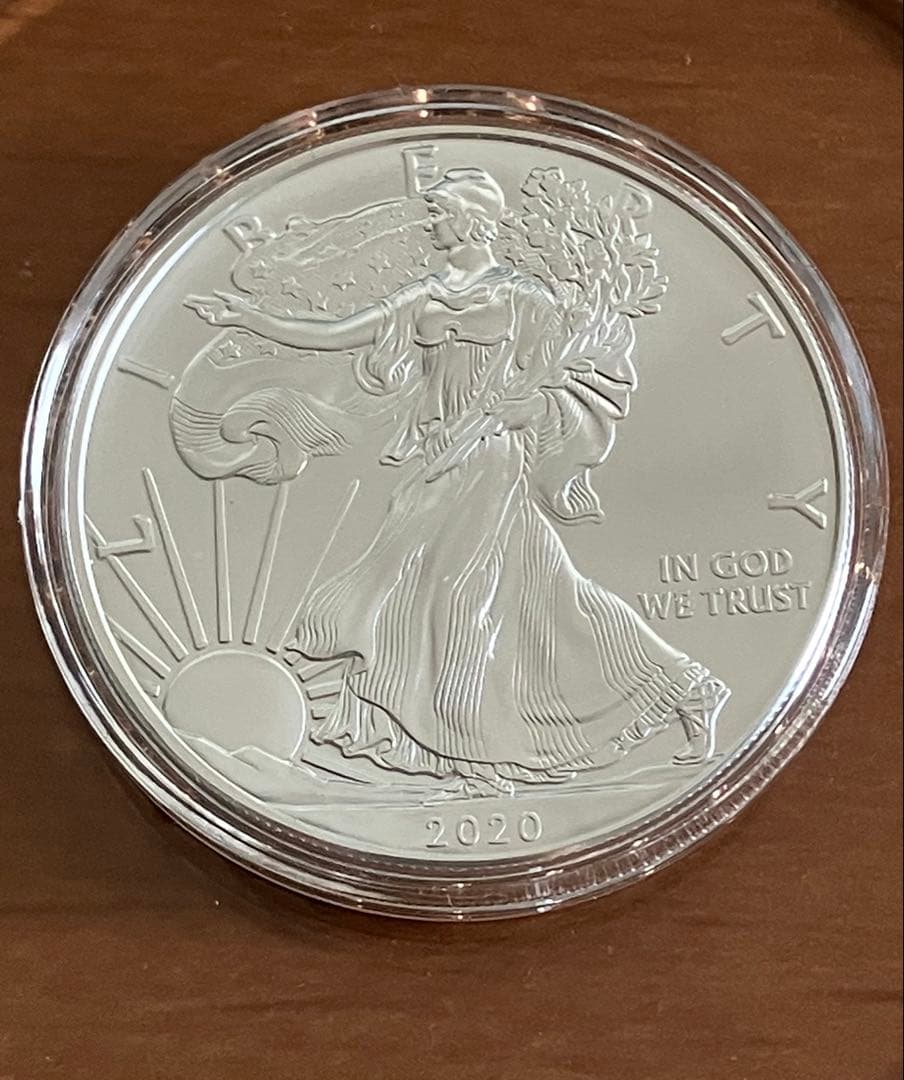 2020年 アメリカンイーグル 銀貨 1ドル 楽天市場】2020 アメリカ イーグル銀貨 1オンスの通販