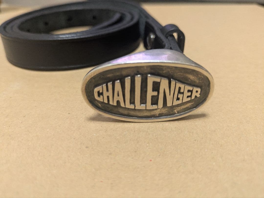 CHALLENGER - LEATHER BELT　黒　長瀬智也　中古品