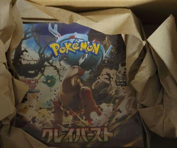 ポケセン産クレイバースト box シュリンク付き