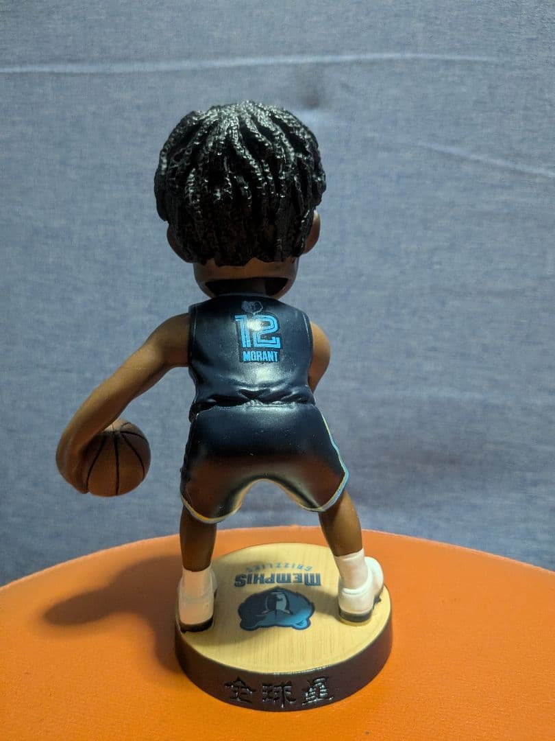 ロッドマン2体·モラント ボブルヘッド人形·ヤオ・ミンアクション