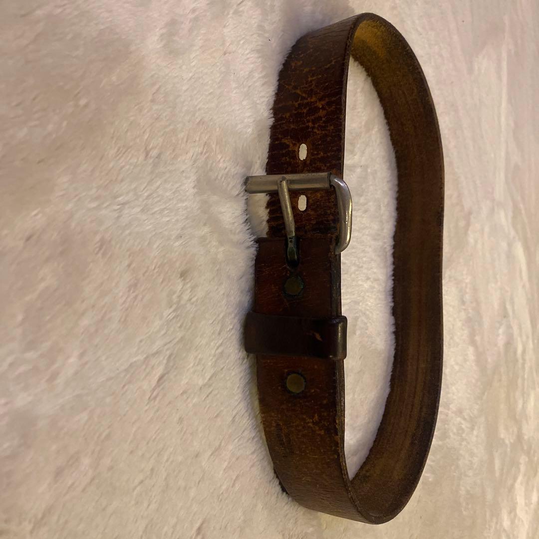 オールドゴローズ　レザーベルト　TOSHI