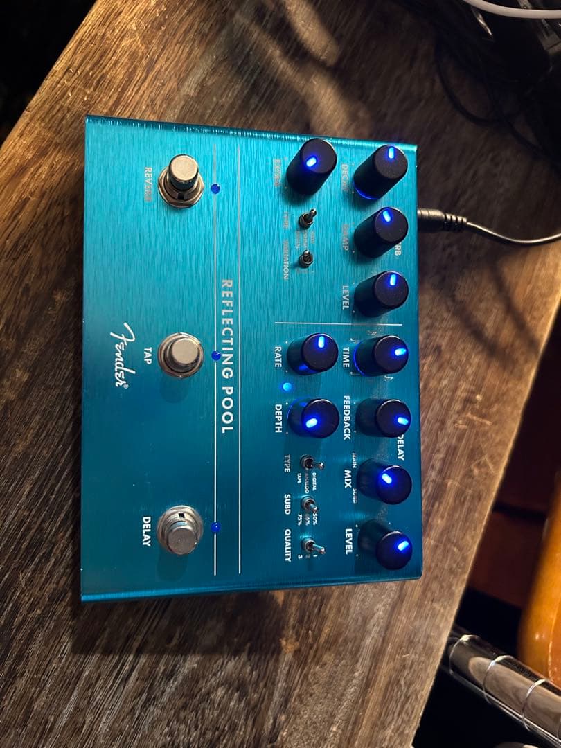 Fender Reflecting Pool ギターエフェクター　隠れた銘機