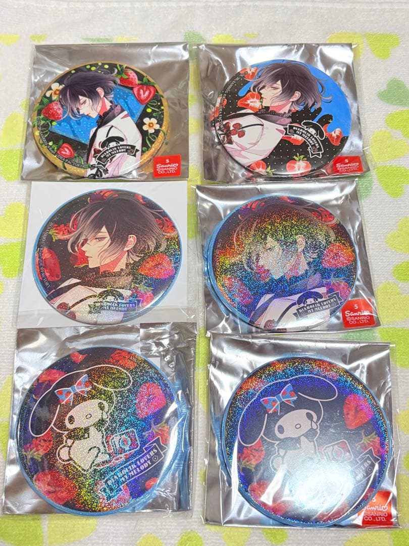無神アズサ ディアラバ ストロベリィパーティ 缶バッジセット - メルカリ