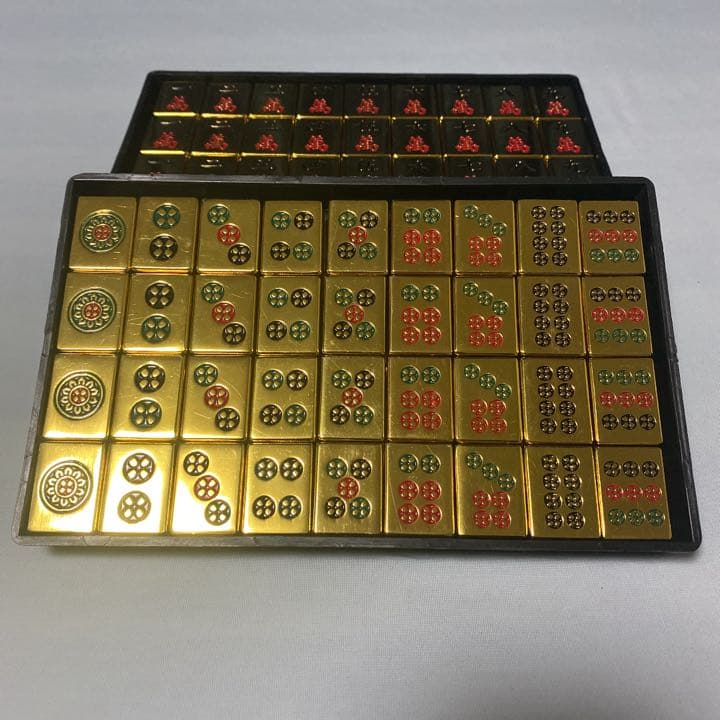麻雀牌 ゴールド 黄金牌 - メルカリ