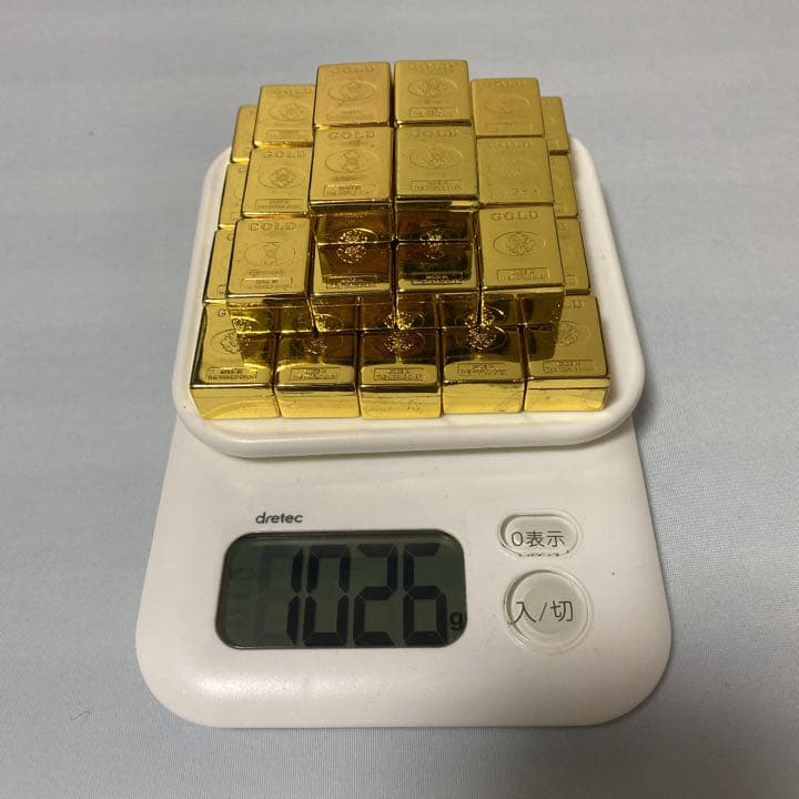 麻雀牌 ゴールド 黄金牌 - メルカリ