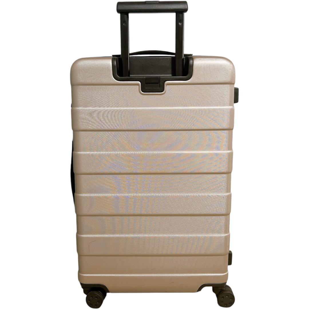 無印良品 キャリーケース スーツケース 62L ベージュ 鍵2本 ロック