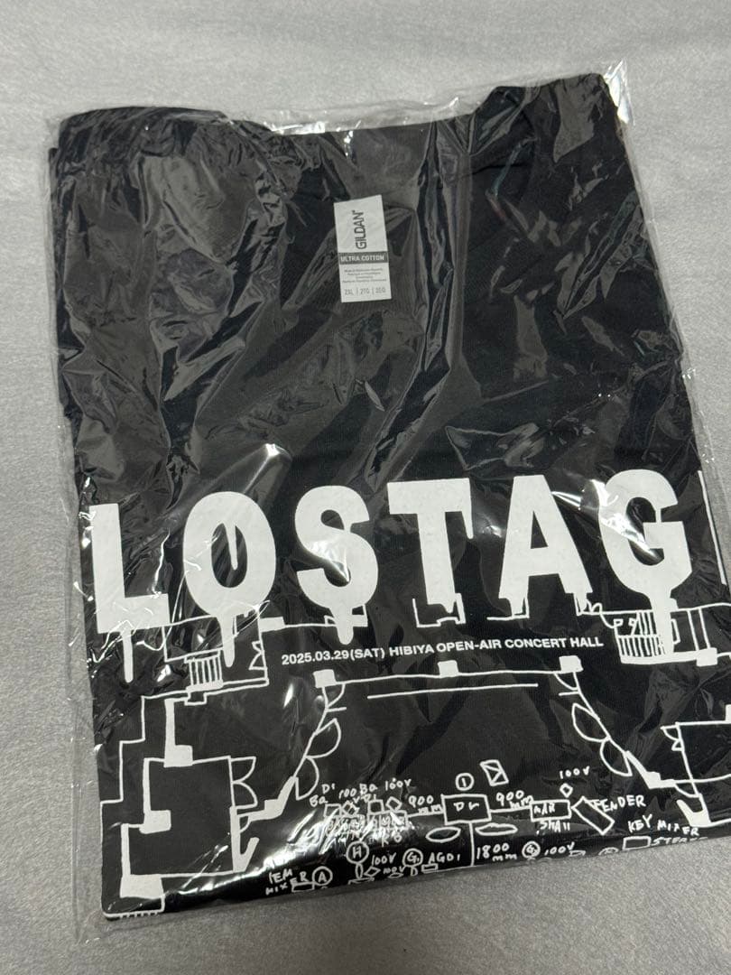 LOSTAGE 野音 Tシャツ 2XL サイズ グッズ バンド ロストエイジ LOSTAGE Tシャツ 4枚セット ロストエイジ - メルカリ