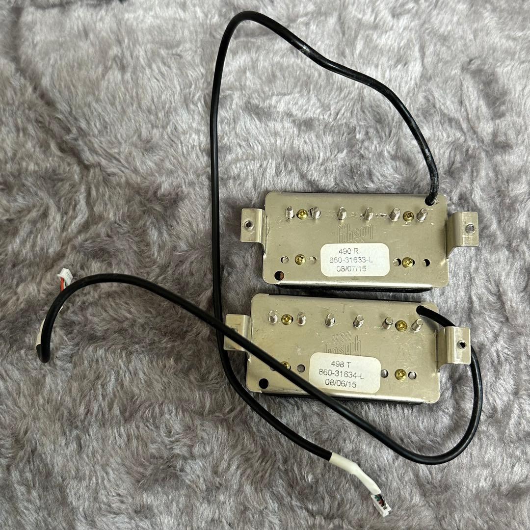 Gibsonピックアップ 490R&498Tセット クイックコネクト仕様 - メルカリ