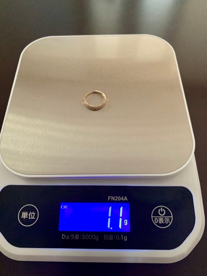 専用】K18PGデザインリング/11号/コンアフェット/con affetto - メルカリ