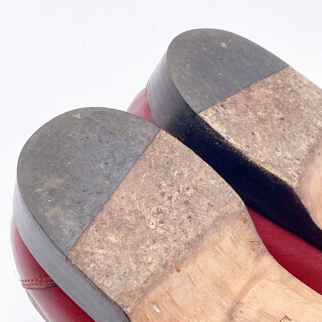 エルメス コンスタンス ローファー ルージュ 36 23cm - メルカリ