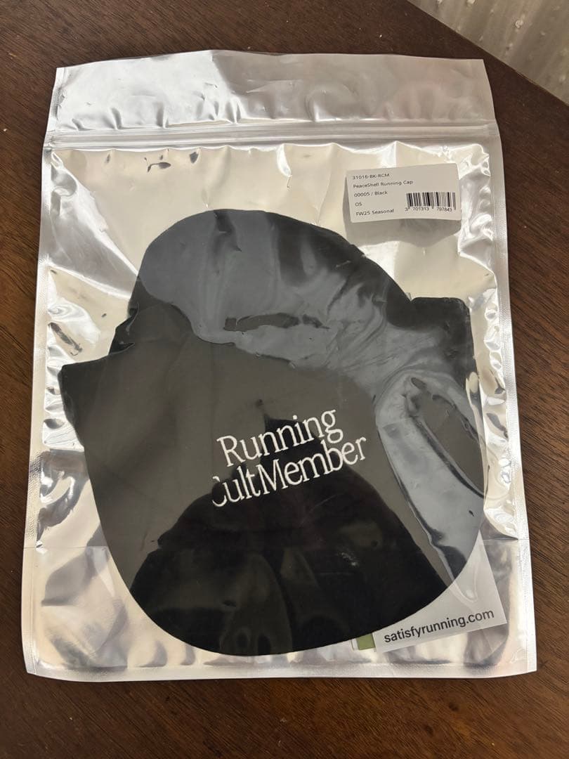 SATISFY Running Cult Member Cap 黒 新品 杉咲花 - メルカリ