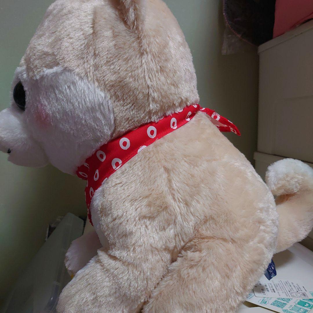 豆しば三兄弟 超BIG ぬいぐるみ 限定 - メルカリ