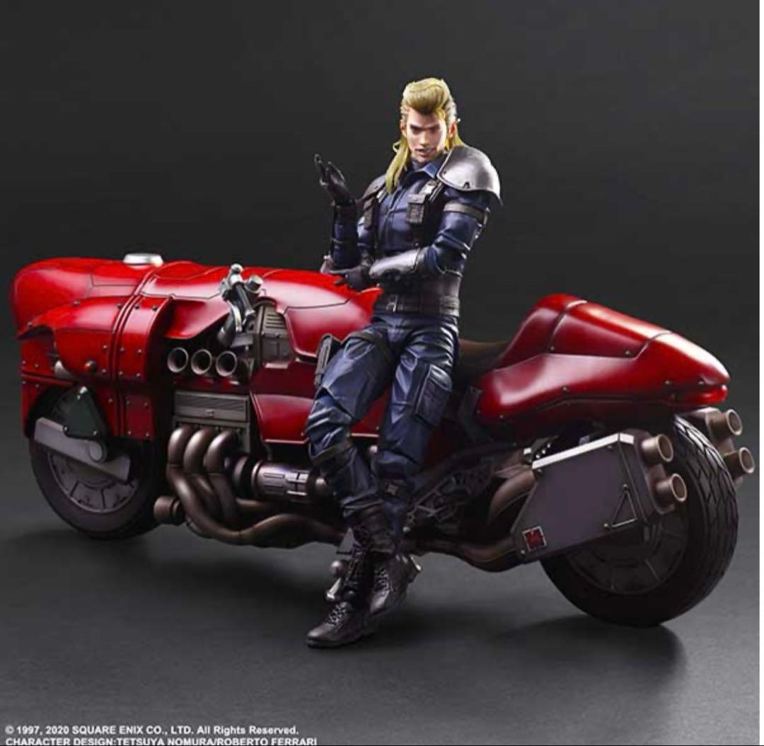 ファイナルファンタジーVII PLAY ARTS改　ローチェ＆バイクSET