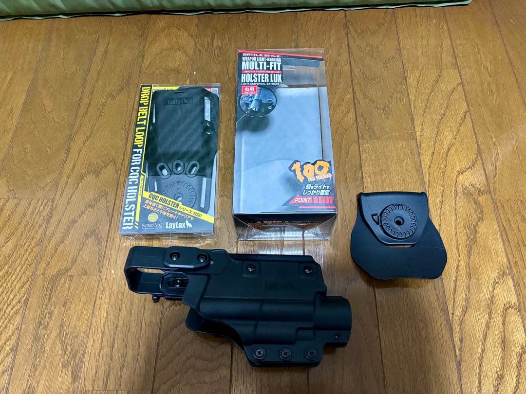 新品 ライラクス マルチフィット ホルスター アタッチメントセット グロック19