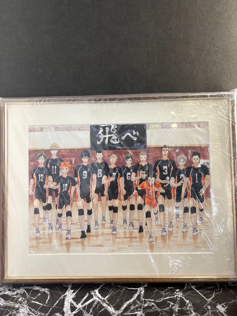 ハイキュー 高級複製原画 烏野 限定