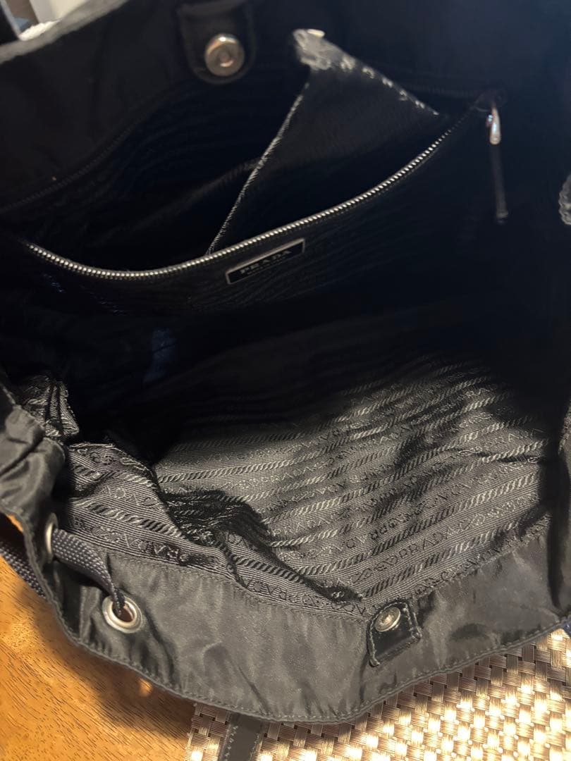 専用 PRADA プラダ 三角プレート トート ナイロン 黒 BR3257 - メルカリ