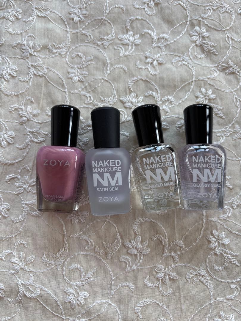 Zoya ネイルカラー　マニキュア　 ツヤ仕上げセット➕除光液