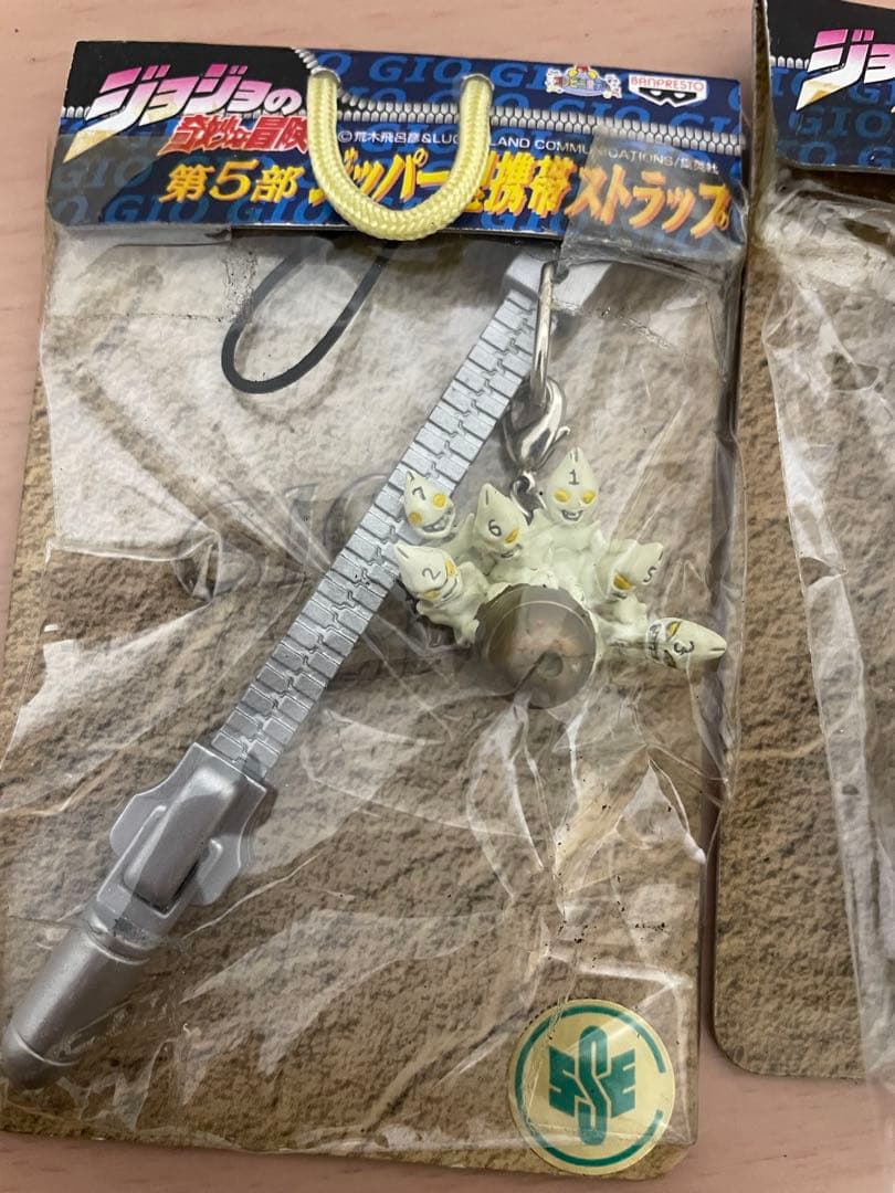 セックス・ピストルズ ジッパー型携帯ストラップ ジョジョの奇妙な冒険