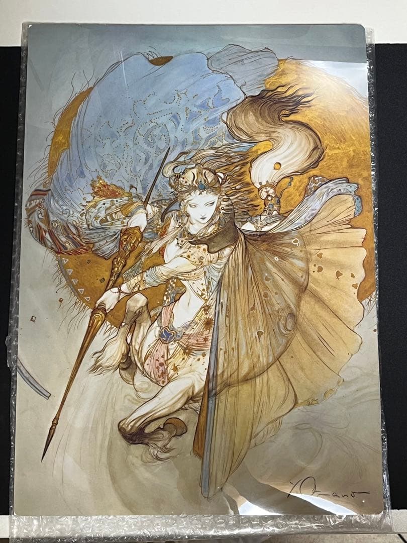 騎神来たりぬ』天野喜孝 クリアポスターA3 - メルカリ