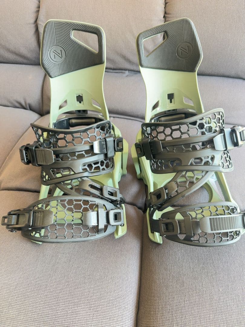 Nidecker Supermatic スノーボードビンディング グリーン