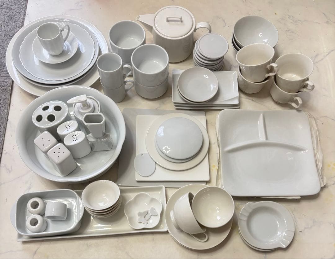 ポーセラーツ 白磁 まとめ売り - メルカリ