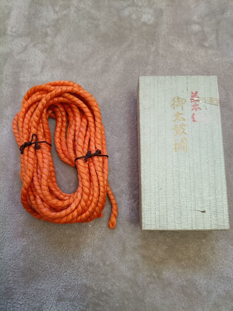 【新品】大鼓　調べ緒　本麻　しらべ　能楽