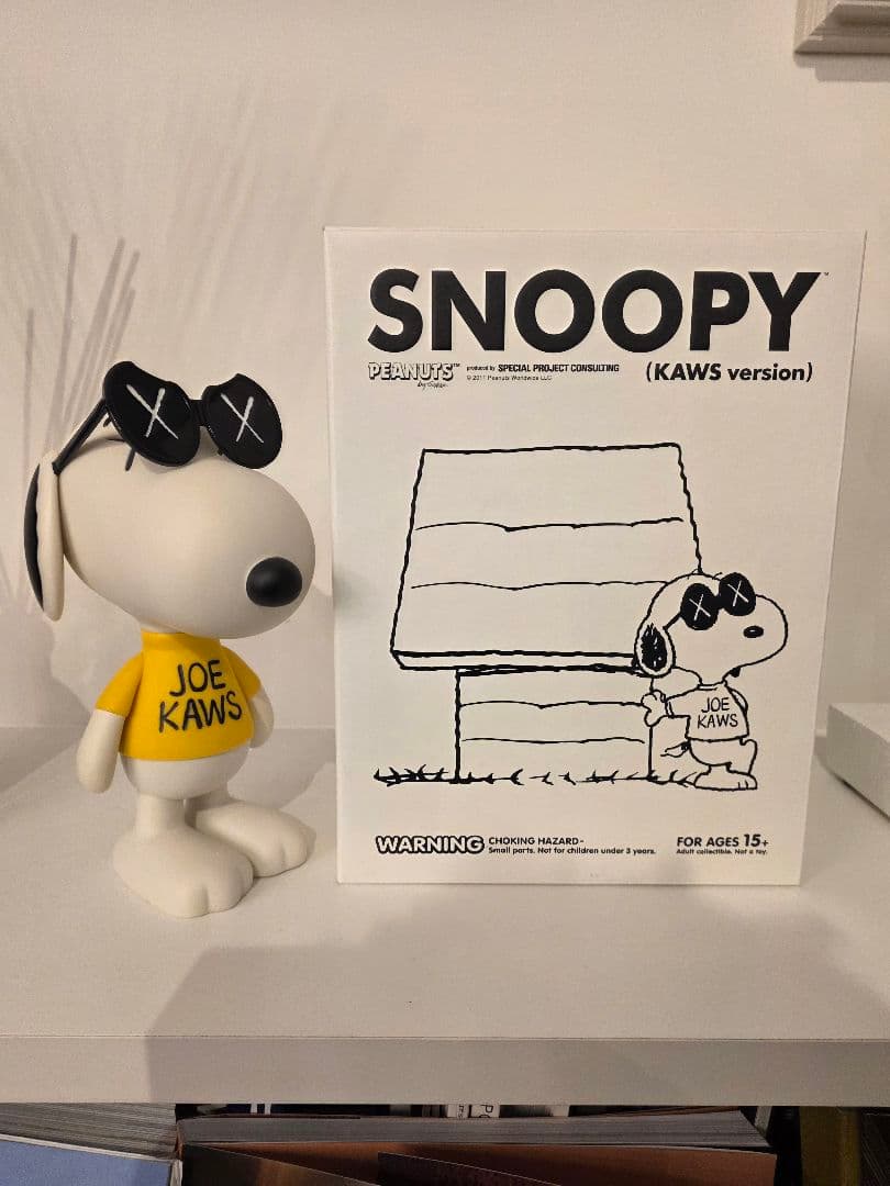 ★JOE KAWSKAWS ×OriginalFakeSNOOPYベアブリック★