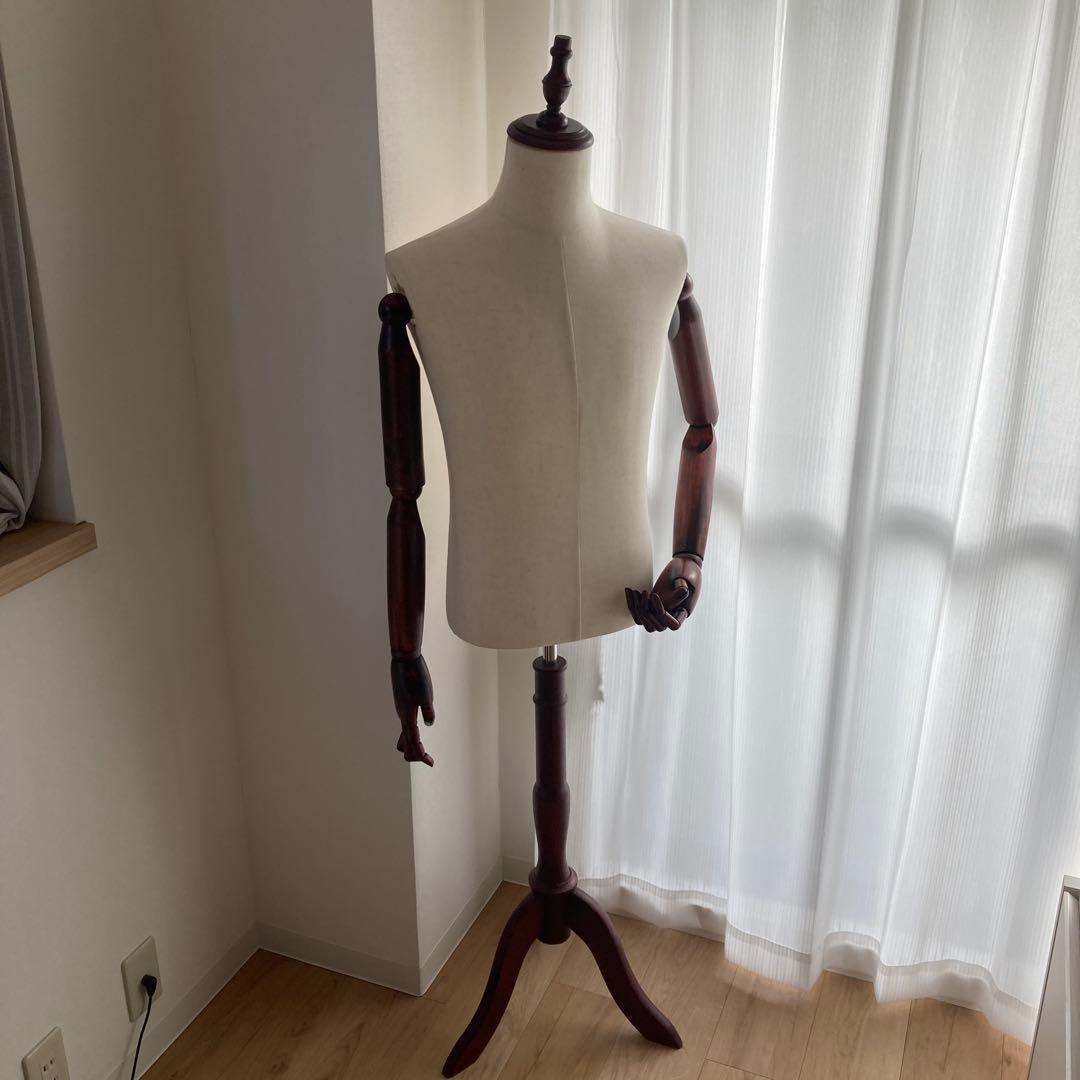 可動式布製マネキン男性