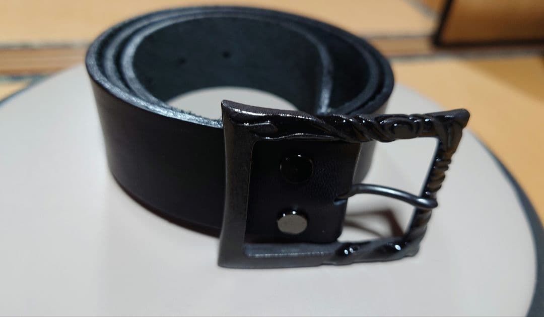 【新品】キリュウキリュウ ベルト バックル 牛革 未使用品