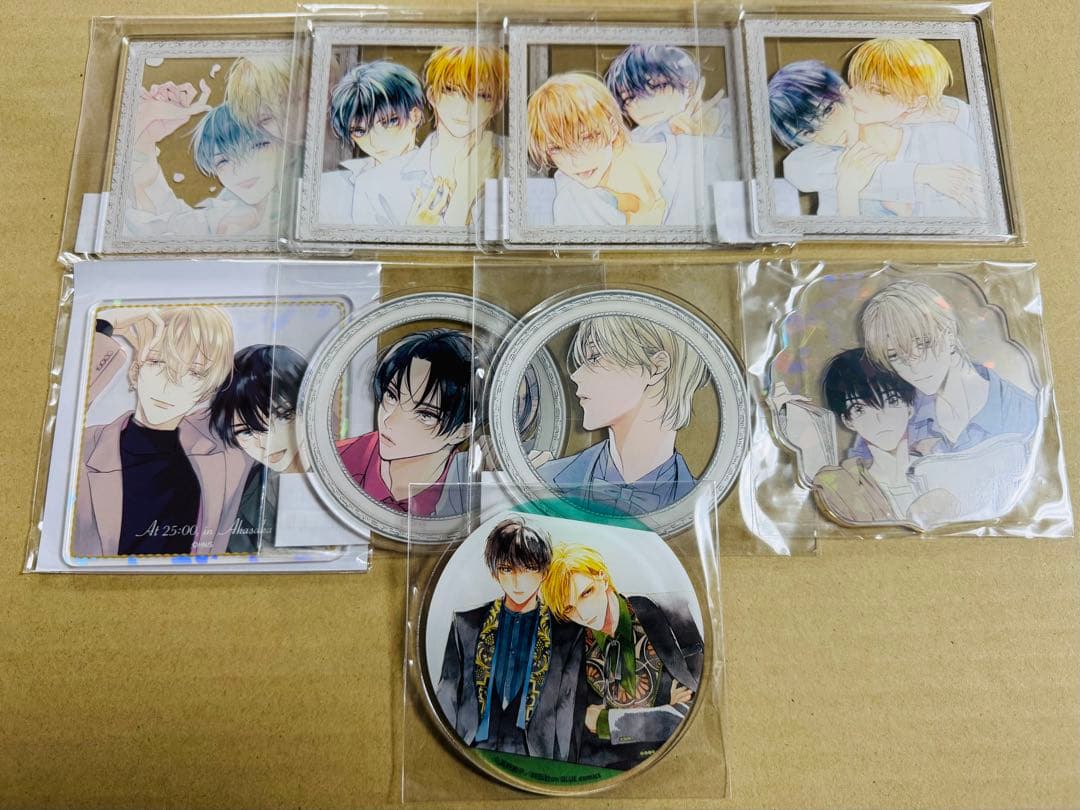 ① 夏野寛子　25時、赤坂で　グラッテ　カフェ　アクリルコースター