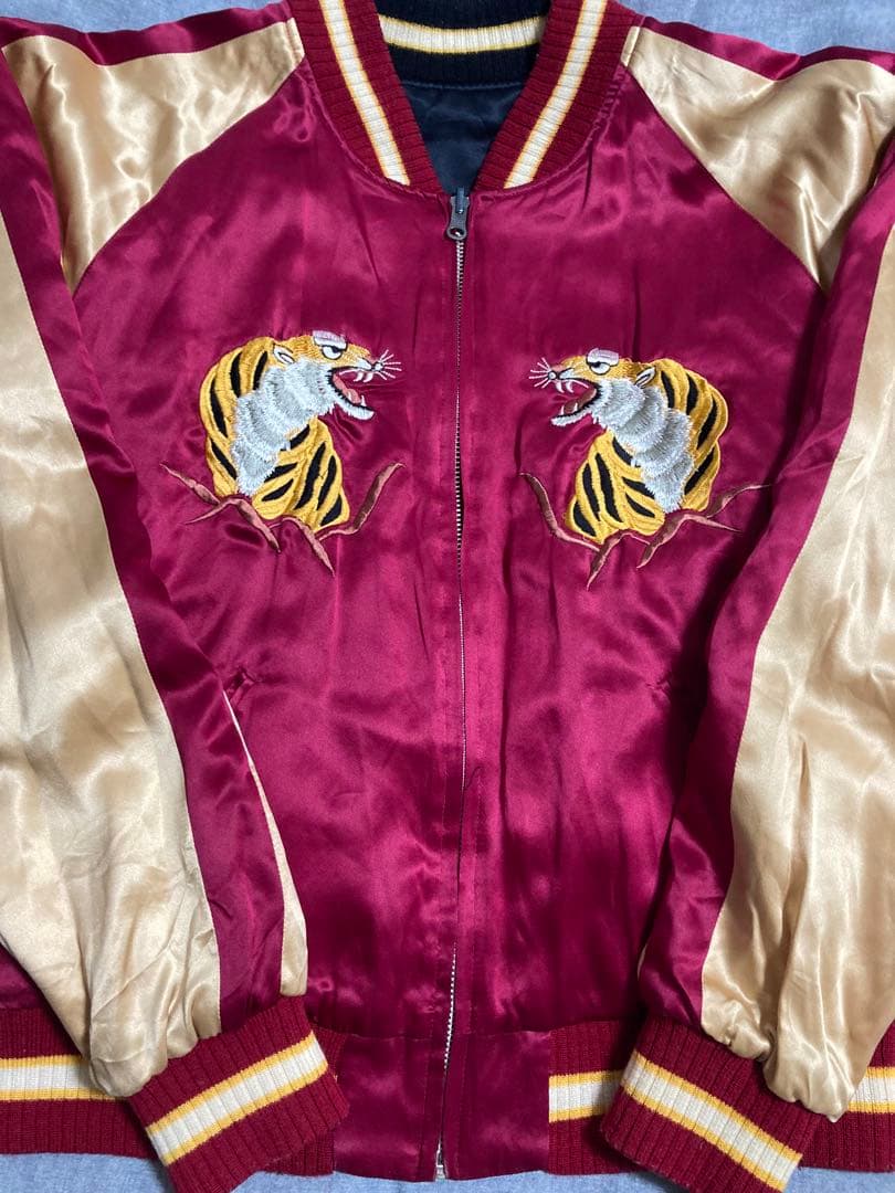 z*0様 90s paradise foundリバーシブルスカジャン silk