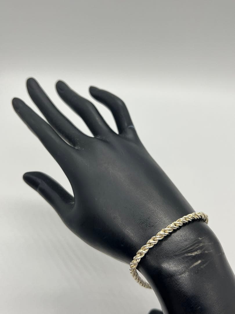 ティファニー TIFFANY クラブクラスプ ツイストチェーン ブレスレット