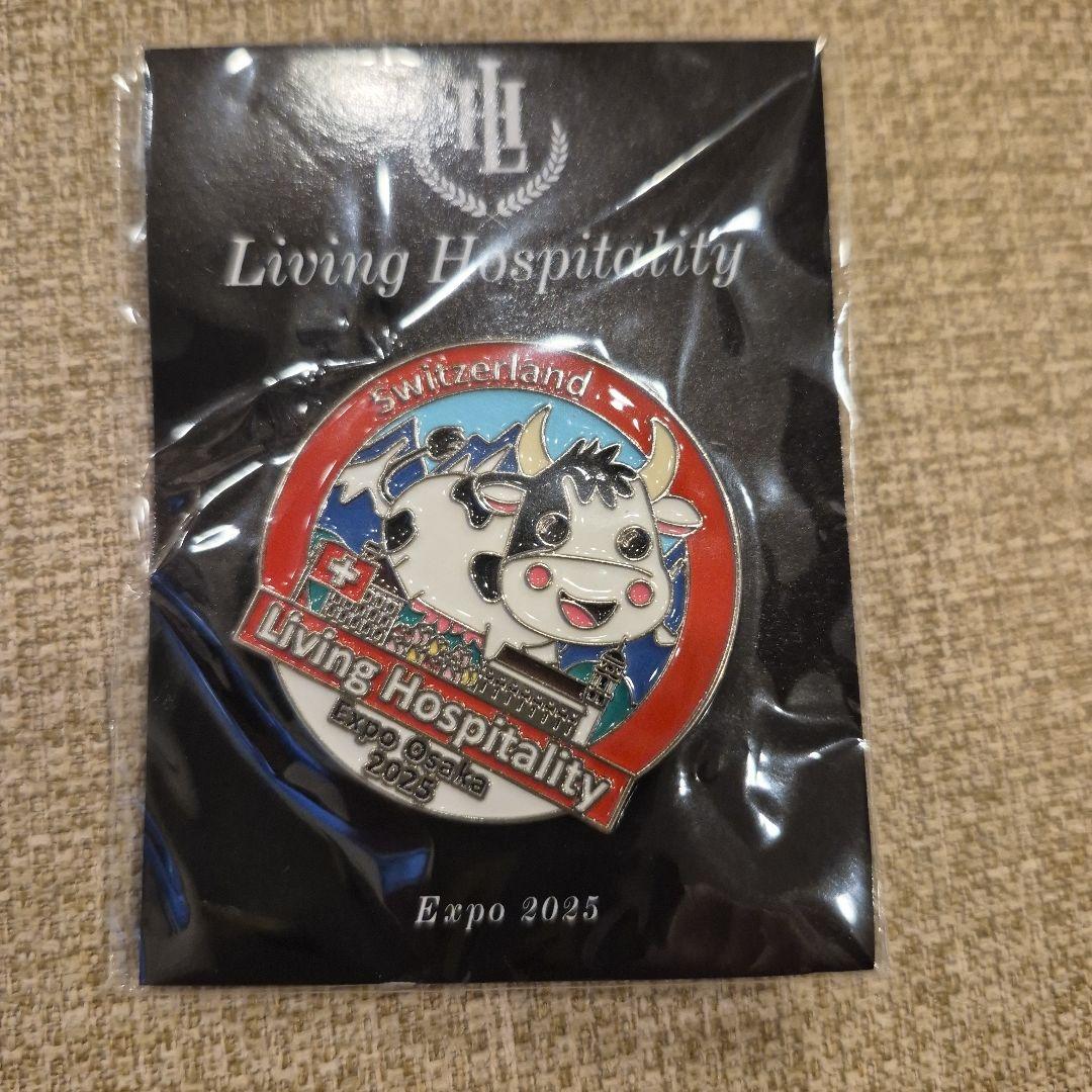 大阪 関西万博 EXPO 2025 スイス館 スイスパビリオン ピンバッジ 限定