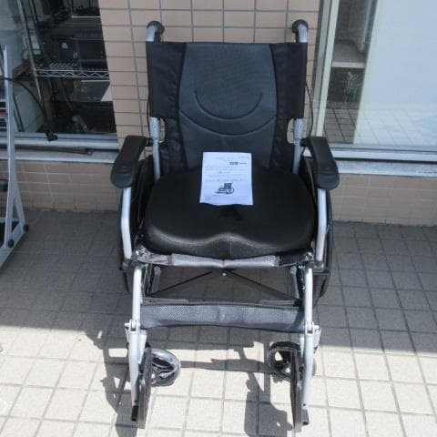 Nice WayⅢ 車椅子 折り畳み 介助式 自走式車椅子 3Dクッション付き