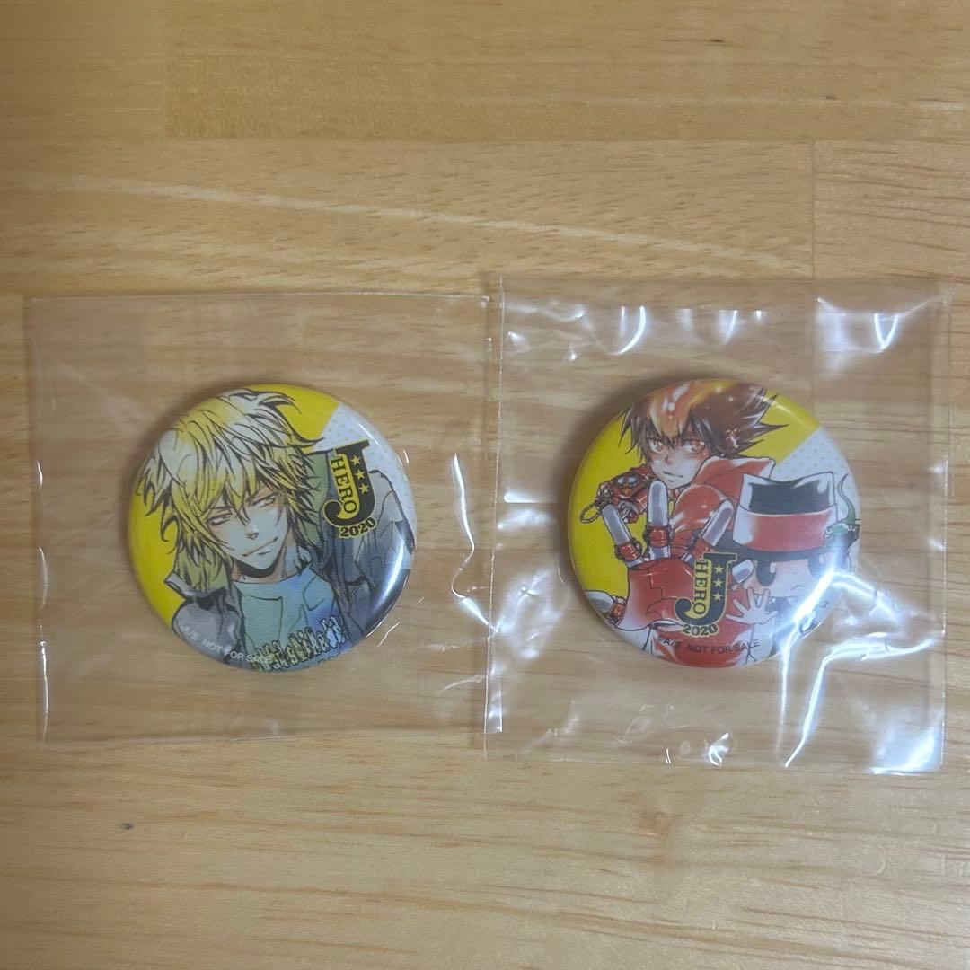 家庭教師ヒットマンREBORN! 缶バッジ　Jヒーロー　2020 リボーン