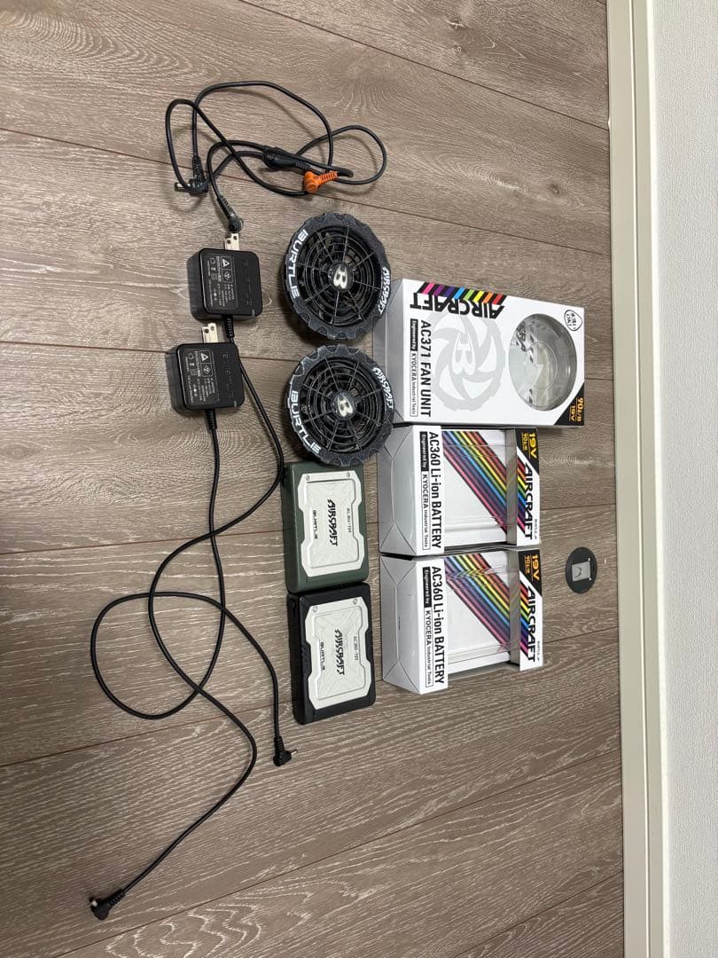 BURTLE ファンユニット バッテリーセット19V