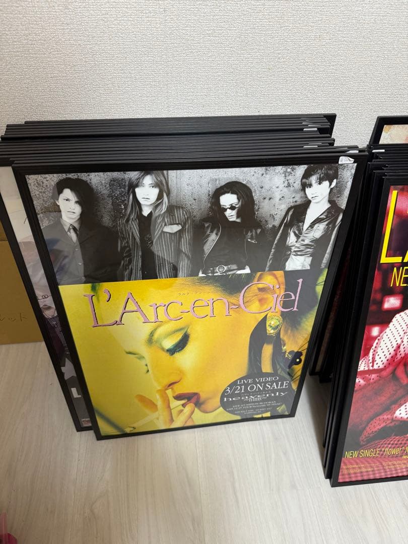 ♡mari♡ heavenly films 告知ポスター ラルク