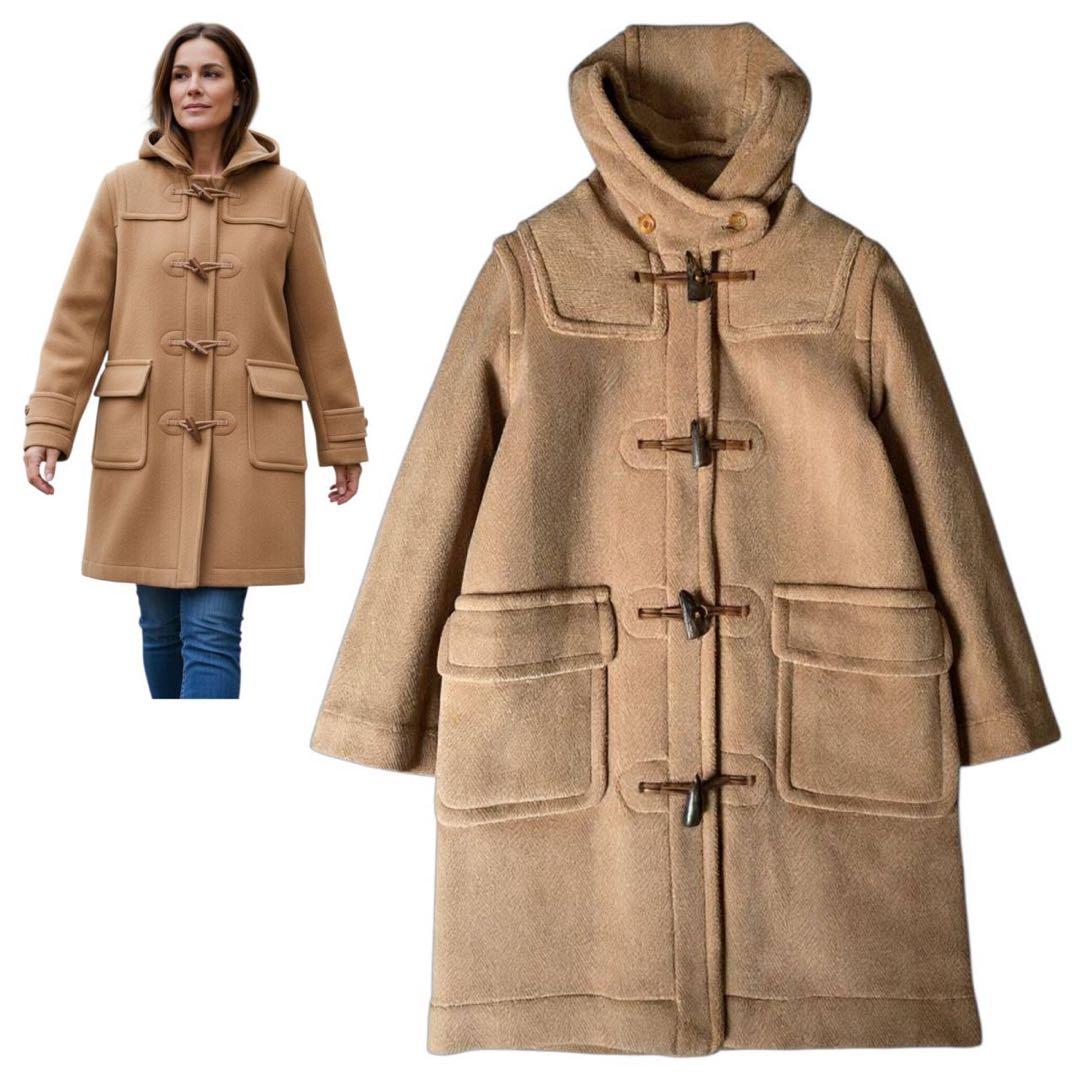 MONTGOMERY by Tibbett ダッフルコート ベージュ ウール