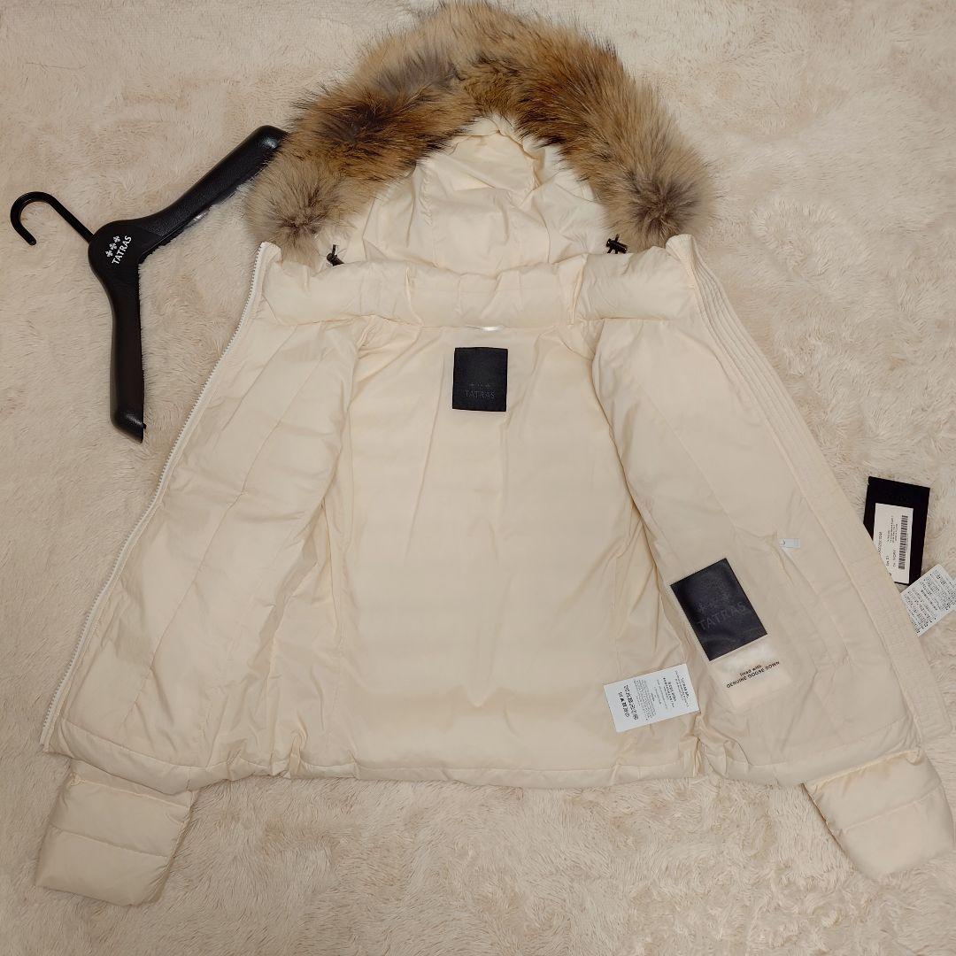 未使用✨TATRAS VARENA ダウンジャケット 25AW 01 アイボリー - メルカリ