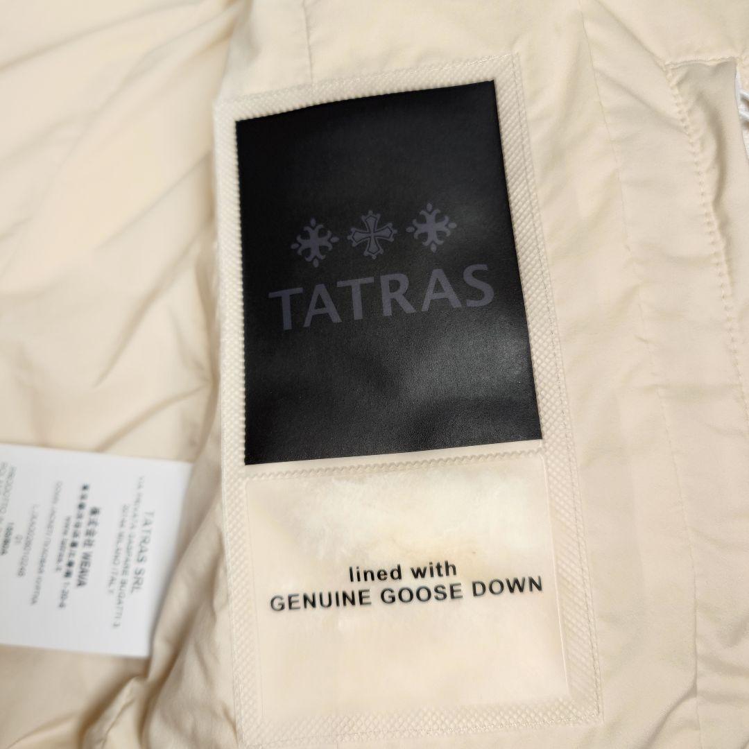 未使用✨TATRAS VARENA ダウンジャケット 25AW 01 アイボリー - メルカリ